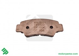 Coppia pastiglie freno posteriori (2)